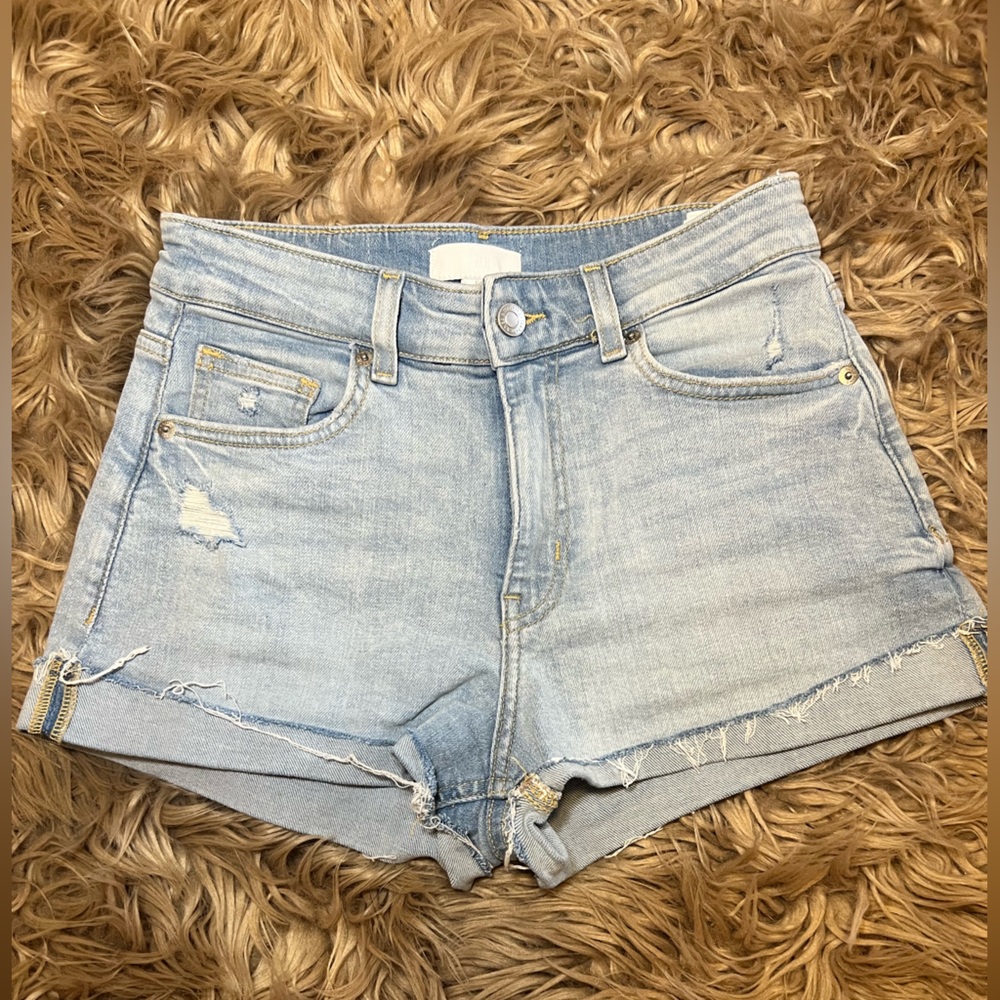 H&M Light Wash Shorts